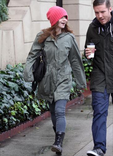  Christina out & about in L.A. 12/21/10