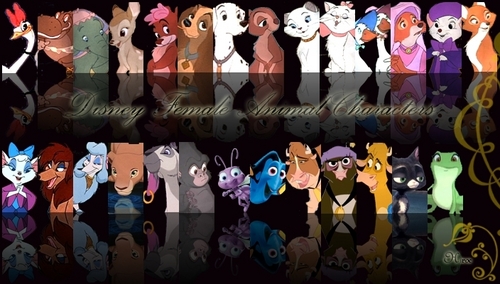  Disney Fury Females collage