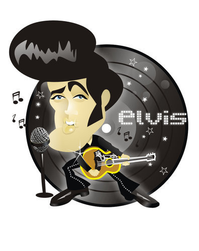  Elvis Caricature