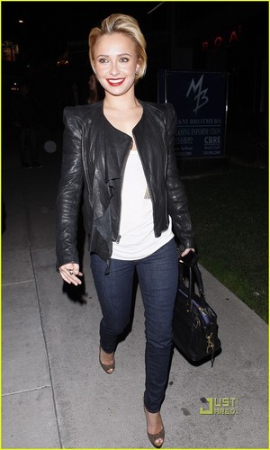  Hayden out in West Hollywood