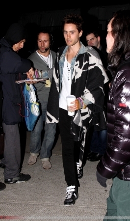 Jared Arriving At G-Star Raw - Fall 2011 Fashion Show - NY - February 12th 2011