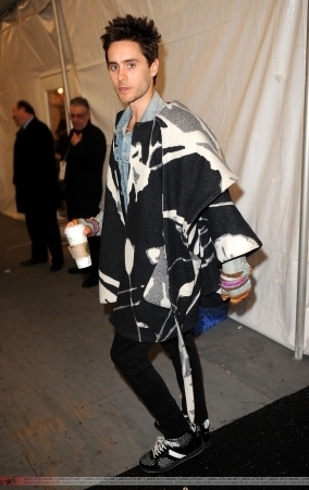 Jared at the G-Star Raw - Fall 2011 Fashion Show - NY - February 12th 2011