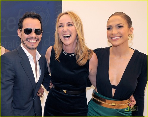  Jennifer Lopez: UNICEF Luncheon with Marc Anthony!