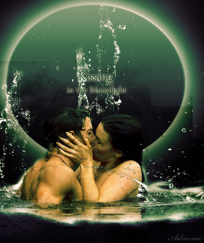 Kahlan&Richard Kissing