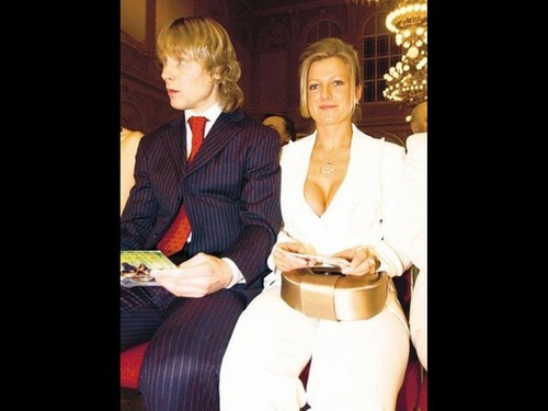  Pavel Nedved and wife