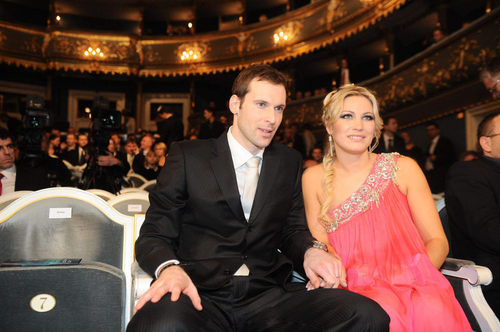  Petr Cech and wife Martina