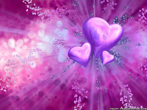  Purple ハート, 心 for dear Shiriny:D