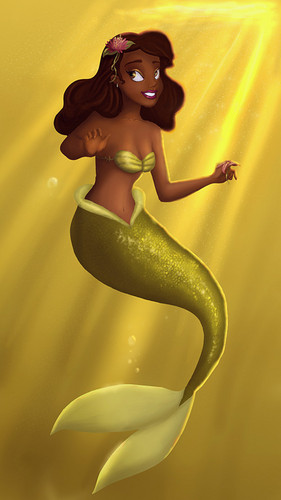  Tiana Mermaid