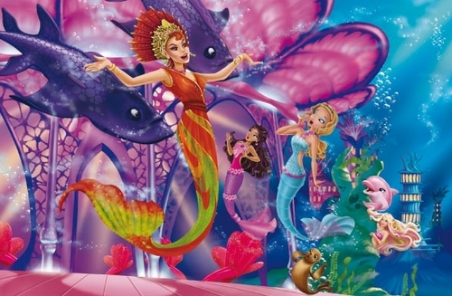  बार्बी in a mermaid tale