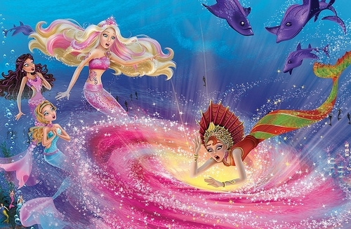  बार्बी in a mermaid tale