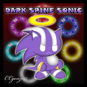  dark spine sonic Chao form (cute)