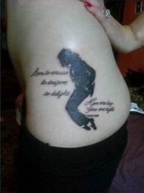  ♥ :* MJ tatoos {hope to have one in the future} :* ♥
