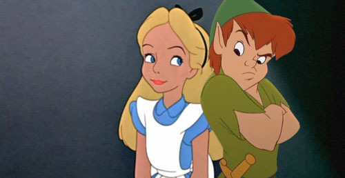  Alice and Peter Pan