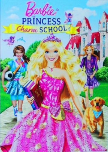 búp bê barbie in Princess Charm School (Poster, not cover)