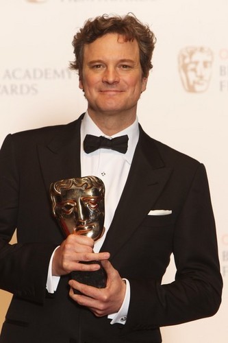  Colin Firth in Bafta awards 2011