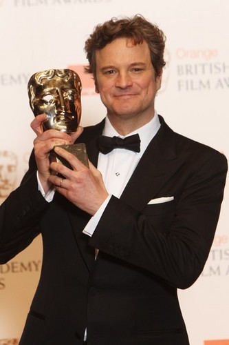  Colin Firth in Bafta awards 2011