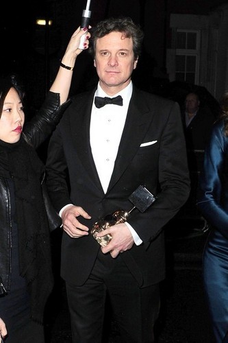  Colin Firth in a post-BAFTAs party at the W Londres