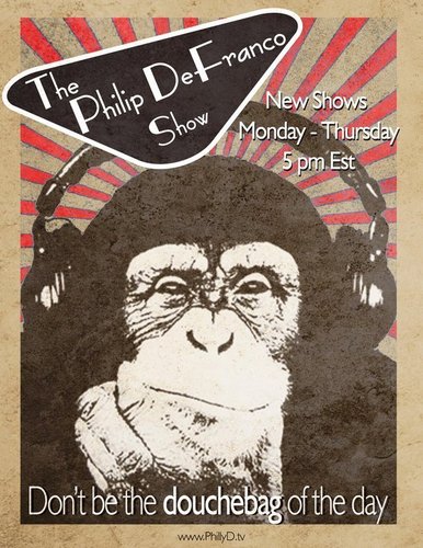  DeFranco monkey poster