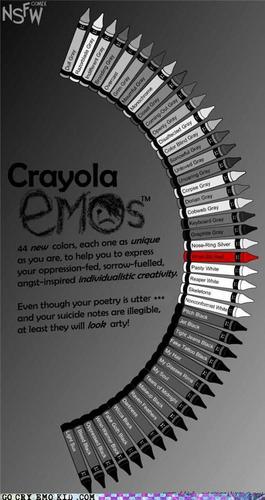  Emo Crayons