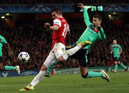  Gerard Pique Suspended For secondo Leg Of Arsenal