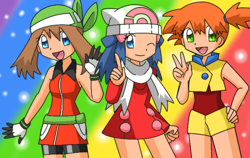  Misty, May, and Dawn