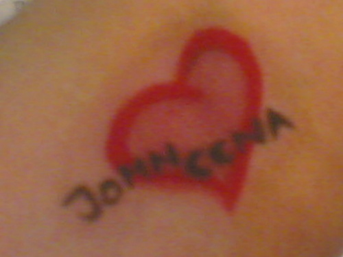  My John Cena Tattoo