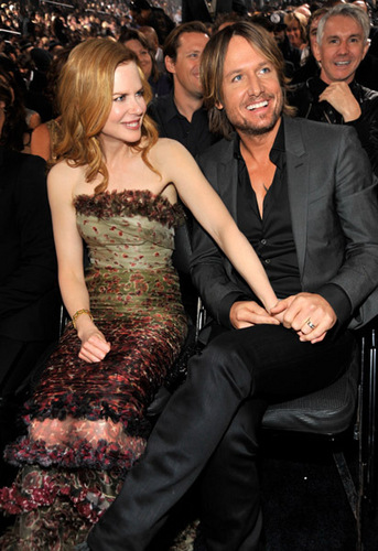 Nicole Kidman and Keith Urban at the 53rd Annual GRAMMY Awards