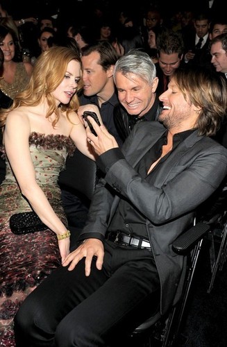  Nicole and Keith at the 53rd Annual GRAMMY Awards