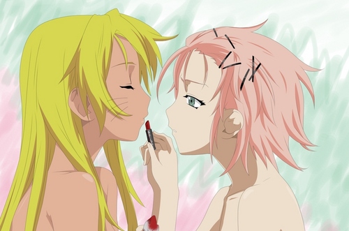  naruko and sakura(yuri)