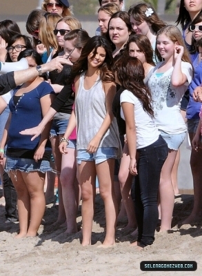  Selena Shooting música video 2011
