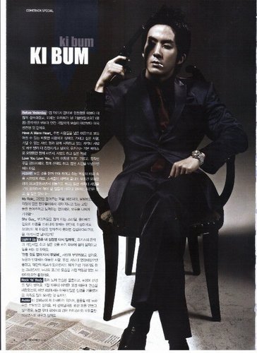  U-Kiss's các bức ảnh - U-Kiss Inkigayo Magazine November Issue