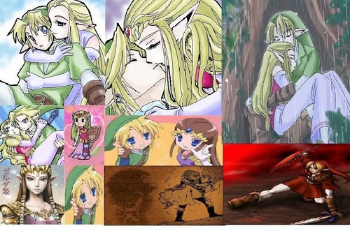 Zelda and Link