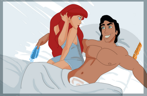  Disney Princess tagahanga Art - Princess Ariel & Prince Eric