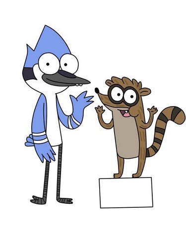  Child Mordecai and Rigby