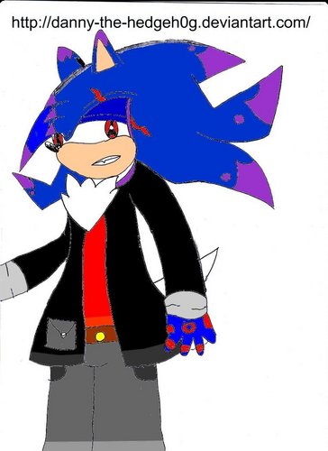  Famine the two faced hedgehog colored