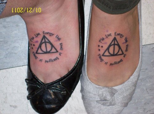  Harry Potter mga tattoo