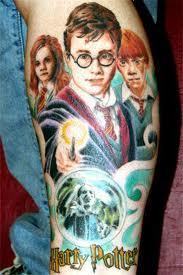  Harry Potter टैटू