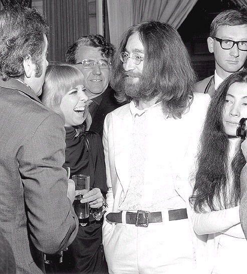 John, Yoko and Maureen