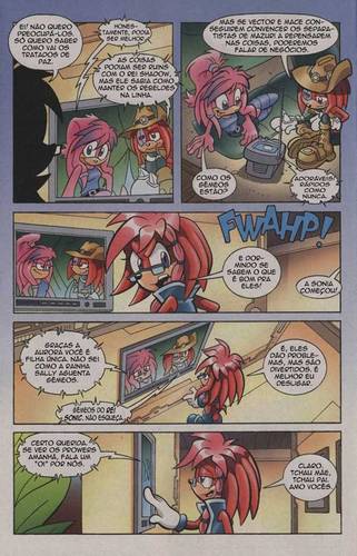  Julie-Su and Knuckles being contacted da Lara-Su while she babysits