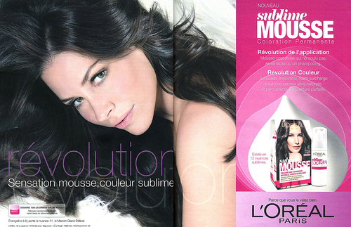  L'Oréal Sublime kem dùng cho tóc, mousse photoshoot