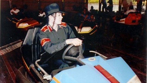 Michael on the bumper cars