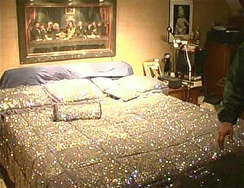 Michael's bedroom in Neverland