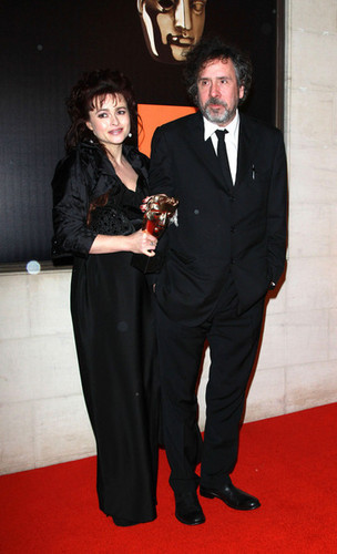 Tim and Helena at the BAFTAs