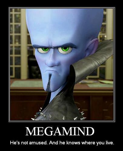 megamind caramelo and serius