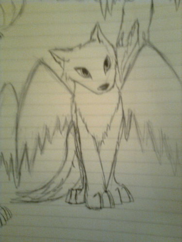  scetch of loup