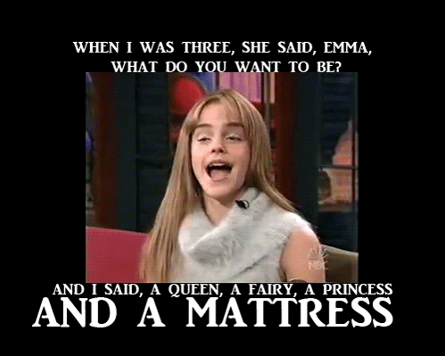  And a mattress