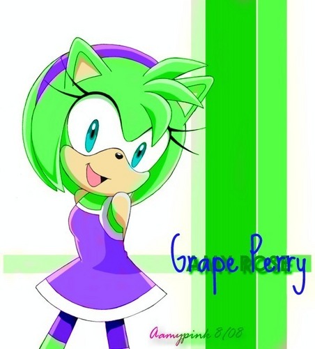 Grape Perry in sonic riders (i think)