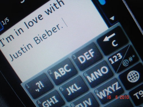 I'm In Love With Justin Bieber <3