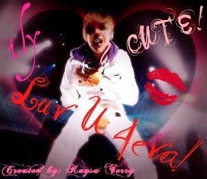  ILY JB!! I MADE THIS JUST FOR YOU!!! <3