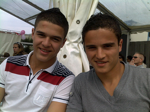  Ibi with his brother Samir
